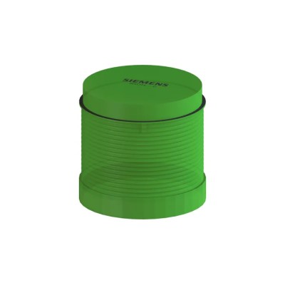 Siemens 8WD4420 Series Green Continuous Effect Flashing Light Element, LED Bulb 24V AC/DC, IP65 