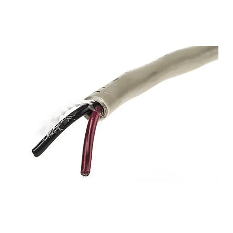 Alpha Wire Pro-Met Screened Control Cable 2 Cores Copper 0.5mm² 100 m Grey PVC Jacket 470025CY GE033