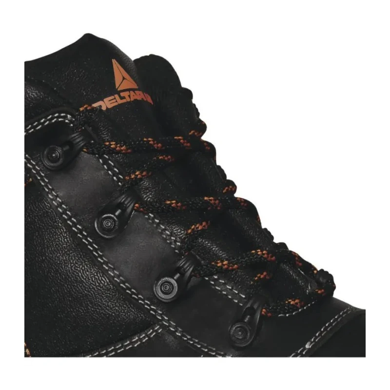 Delta Plus OUTDOOR PROTECH Unisex Black Orange Composite Safety Shoes Size UK 10 EU 44 PHOC2S3SNO44