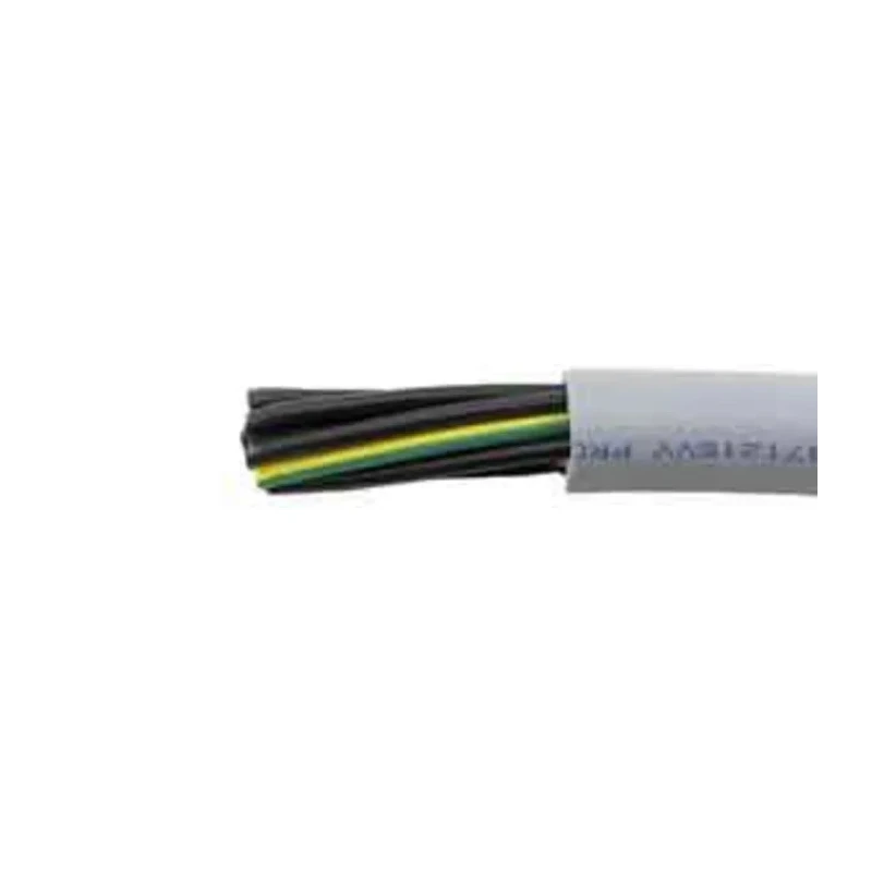Alpha Wire Pro-Met Control Cable, 7 Cores 1mm², Unscreened, 50 m Grey Polyvinyl Chloride Sheath 470071YY GE321
