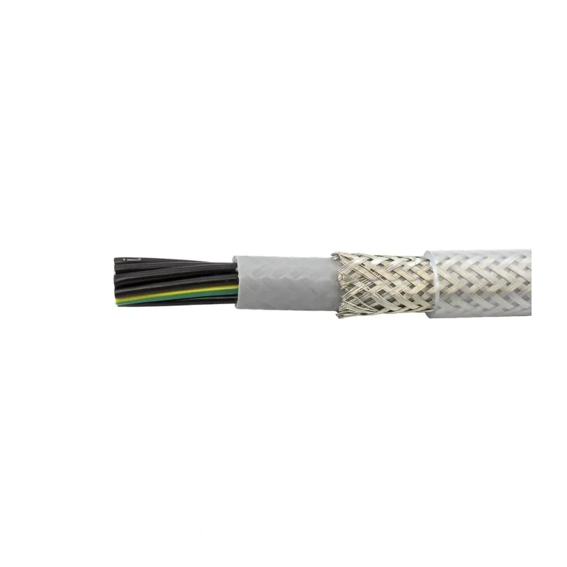 Alpha Wire Pro-Met Screened Control Cable 7 Cores 0.5mm² 100 m Transparent Polyvinyl Chloride Sheath 470075CY CL033