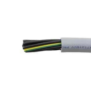Alpha Wire Pro-Met Control Cable 2 Cores 1.5mm² Unscreened 50m Grey Polyvinyl Chloride Sheath 470215YY GE321