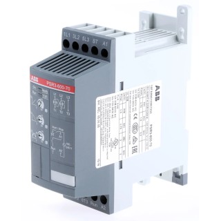 ABB PSR 600V AC 1.5 kW 3 Phase Soft Starter DIN Rail Mount IP20 