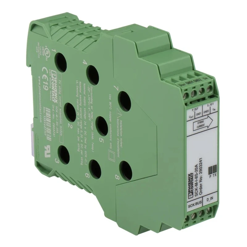 Phoenix Contact Monitoring Relay SCK Series DIN Rail Mount, Screw Terminal, Operating Temp -20°C to 70°C 2903241