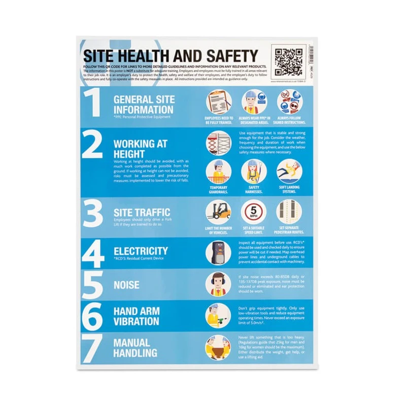RS PRO Safety Pocket Guide English 594 mm Height x 420 mm Width 181-2226