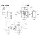 Honeywell Technologies CSNP Series Current Sensor 90A 12-15V DC Supply CSNP661