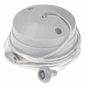 MK Electric White 6A Ceiling Mount Pull Cord Switch 2 Way 3192 WHI