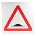 RS PRO Plastic Road Hump Speed Humps Sign 450 mm Height x 450 mm Width 181-2260