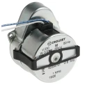 Crouzet AC Geared Motor Clockwise Ovoid, 3 W Power Rating, 1 Phase, 230V Supply Voltage, Panel Mounting 82334751