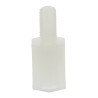 RS PRO M3 Standoff, 8 mm Body, 6 mm Stud, Polyamide 66 325-738