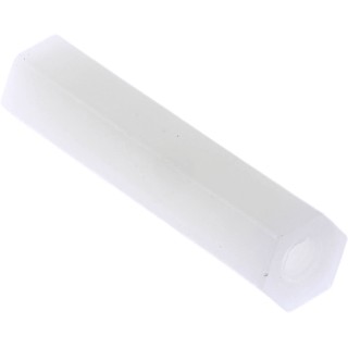 RS PRO Standoff M3, 25 mm Body, Polyamide 66 Hex Body Female/Female Thread 5.5mm Across Flat 325-716