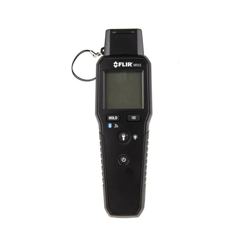 FLIR Digital Moisture Meter with ±1°C Temperature Accuracy, ±2% Building Material and Relative Humidity Accuracy MR55