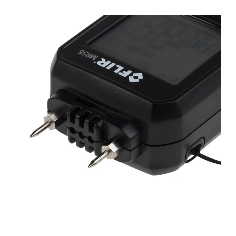 FLIR Digital Moisture Meter with ±1°C Temperature Accuracy, ±2% Building Material and Relative Humidity Accuracy MR55