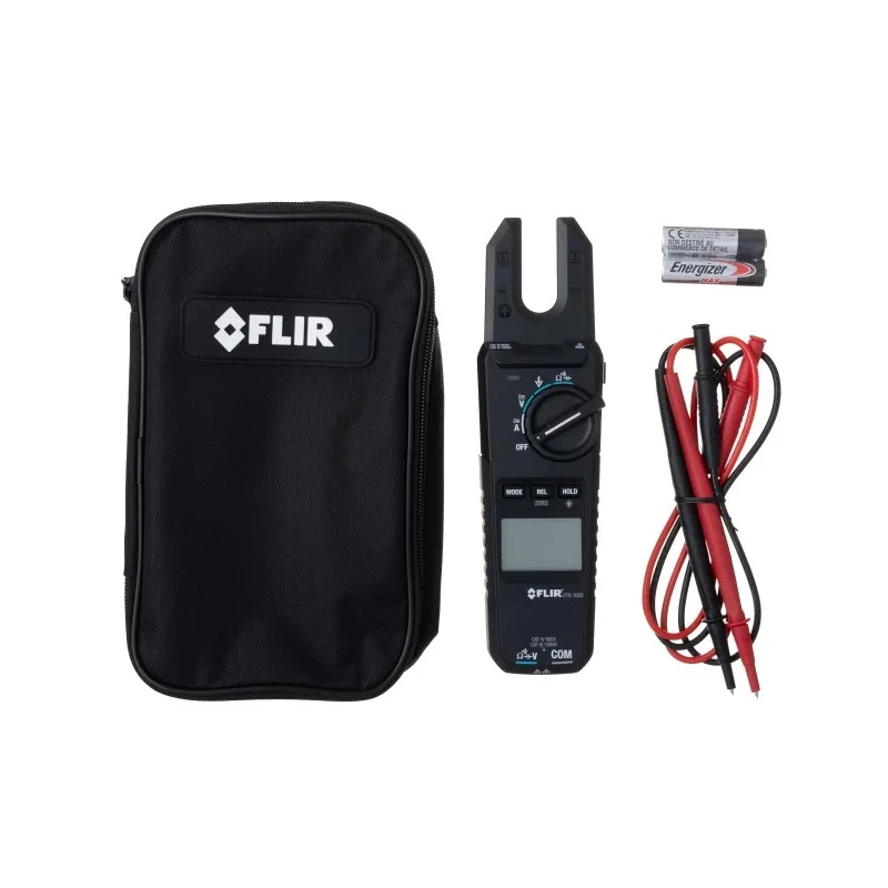 FLIR VT8-1000 High-Accuracy Clamp Meter with 200A DC, 1000V AC/DC, CAT III & CAT IV Safety Ratings VT8-1000