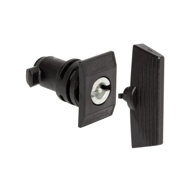 Schneider Electric Black Locking Handle T-Handle 10 x 38 mm NSYCDBPLM