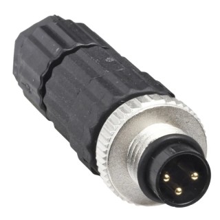 Telemecanique Sensors Circular Connector M8 3 Contacts Plug Male Cable IP67 75V 4A XZCC8MDM30V