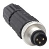 Telemecanique Sensors Circular Connector M8 3 Contacts Plug Male Cable IP67 75V 4A XZCC8MDM30V