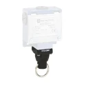 Telemecanique Sensors Rope Pull Switch, 33 mm Length, 240V AC/DC, 10A Contact Current XY2CD