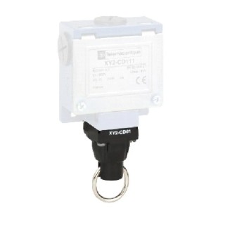 Telemecanique Sensors Rope Pull Switch, 33 mm Length, 240V AC/DC, 10A Contact Current XY2CD