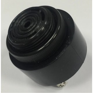 RS PRO 94 dB Continuous Tone Piezo Buzzer Component Screw Mount 42.5 mm Diameter 33 mm Height 6 V ac/dc Min 28 V 181-2682