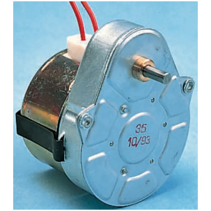 Crouzet Ovoid AC Synchronous Geared Motor, Counter Clockwise Rotation, 3W, 1 Phase, 230V, Panel Mounting 82334728