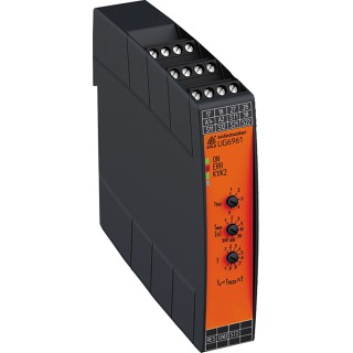 Dold DIN Rail Timer Relay 2-Contact 24 V dc 300 s 5-Function DPST Switch Configuration UG6961