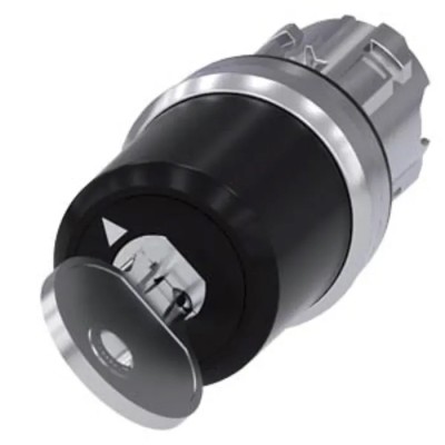Siemens SIRIUS ACT Key Switch Head 2-position Latching 22 mm Cutout 3SU1050-5PF11-0AA0