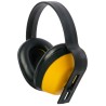 JSP J Muff Ear Defender with Headband, 25 dB SNR, Yellow Black, Model AEA000-010-200