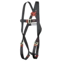 JSP Safety Harness Black with Adjustable Chest and Leg Straps 136 kg Max FAR0301-51