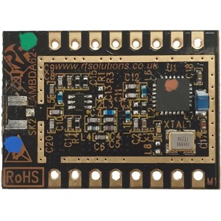 RF Solutions LoRa Module FM Transceiver -148 dBm Receiver Sensitivity 22 dBm Max Output Power LAMBDA62-8S