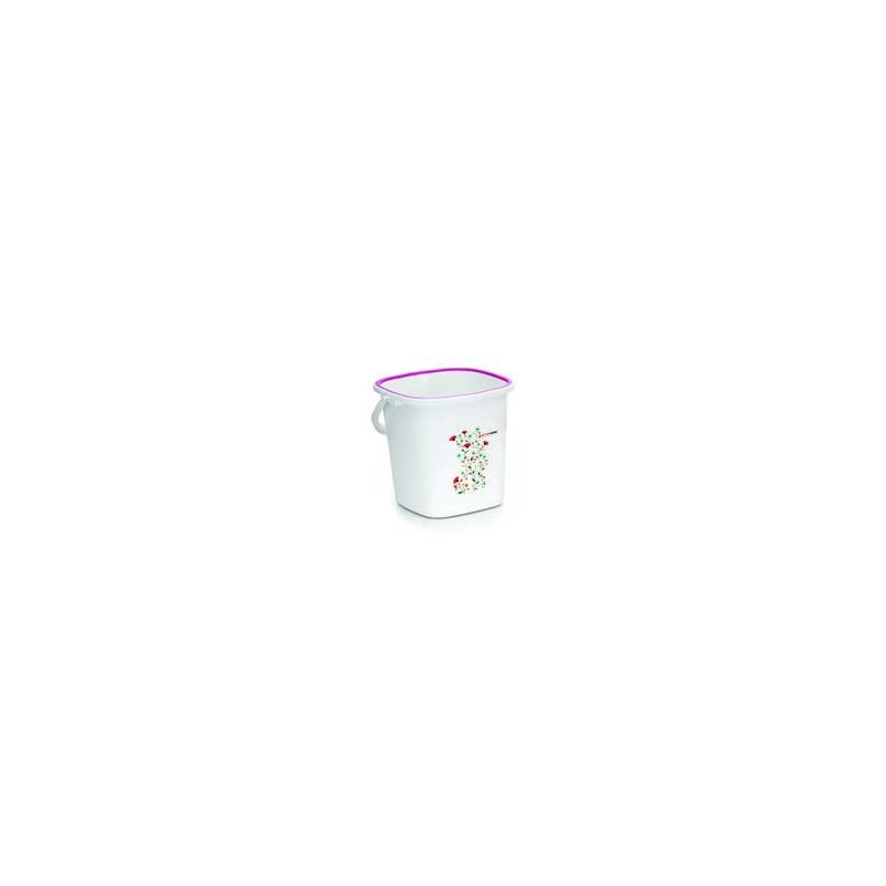 actionware-nova-square-plastic-bucket-25-ltr-flower-print