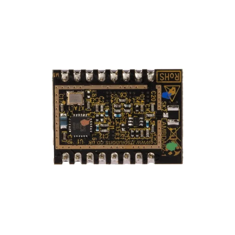 RF Solutions LoRa Module 868MHz Ultra-Long Range 22 km, -148 dBm Receiver Sensitivity LAMBDA62-8D