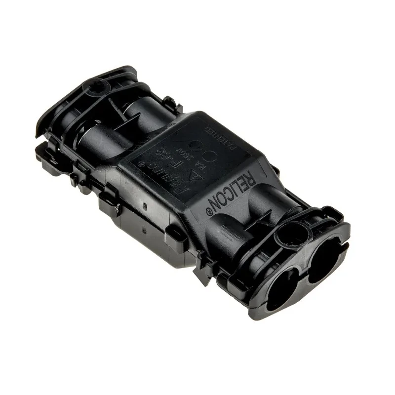 HellermannTyton Cable Joint Branch Connector Block 3 x 0.5mm² to 3 x 2.5mm² Flame 435-01655 Relilight V32.5P1-PA66V0/SI-BK