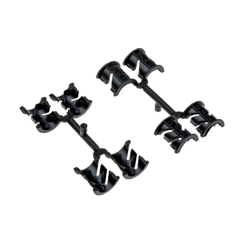 HellermannTyton Cable Joint Branch Connector Block 3 x 0.5mm² to 3 x 2.5mm² Flame 435-01655 Relilight V32.5P1-PA66V0/SI-BK