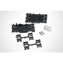 HellermannTyton Cable Joint Branch Connector Block Series 435 Kit Type Branch 435-01656 Relilight V41.5P1-PA66V0/SI-BK
