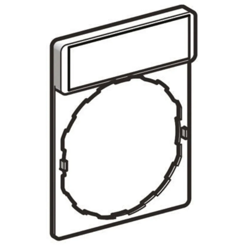 Schneider Electric Legend and Legend Holder Kit for Use with XB5 Series, XALD Series, XALK Series, XB4 Series ZBY2334