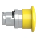 Schneider Electric Harmony XB4 Series Yellow Spring Return Round Push Button Head 22 mm Cutout IP66 IP69K ZB4BC5