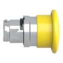 Schneider Electric Harmony XB4 Series Yellow Spring Return Round Push Button Head 22 mm Cutout IP66 IP69K ZB4BC5