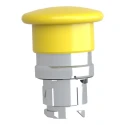 Schneider Electric Harmony XB4 Series Yellow Spring Return Round Push Button Head 22 mm Cutout IP66 IP69K ZB4BC5