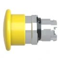 Schneider Electric Harmony XB4 Series Yellow Spring Return Round Push Button Head 22 mm Cutout IP66 IP69K ZB4BC5