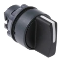 Schneider Electric Harmony Series 3 Position Selector Switch Head, 22 mm Cutout, Black Handle, IP67, IP69, IP69K ZB5AD5