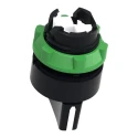 Schneider Electric Harmony Series 3 Position Selector Switch Head, 22 mm Cutout, Black Handle, IP67, IP69, IP69K ZB5AD5