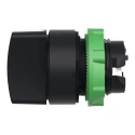 Schneider Electric Harmony Series 3 Position Selector Switch Head, 22 mm Cutout, Black Handle, IP67, IP69, IP69K ZB5AD5
