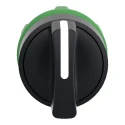 Schneider Electric Harmony Series 3 Position Selector Switch Head, 22 mm Cutout, Black Handle, IP67, IP69, IP69K ZB5AD5