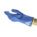 Ansell ActivArmr 97-681 Blue Polyvinyl Chloride Nylon Acrylic Work Gloves Size 10 97681100