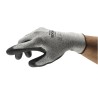 Ansell Edge Grey Nylon Work Gloves Size 8 Polyurethane Coating 48705080