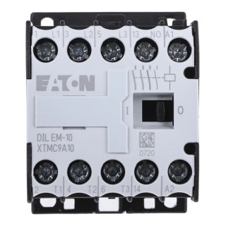 Eaton DILEM Contactor 3-Pole 9A 4kW 380V AC Coil 3 NO Contacts 051787 DILEM-10(380V50HZ,440V60HZ)
