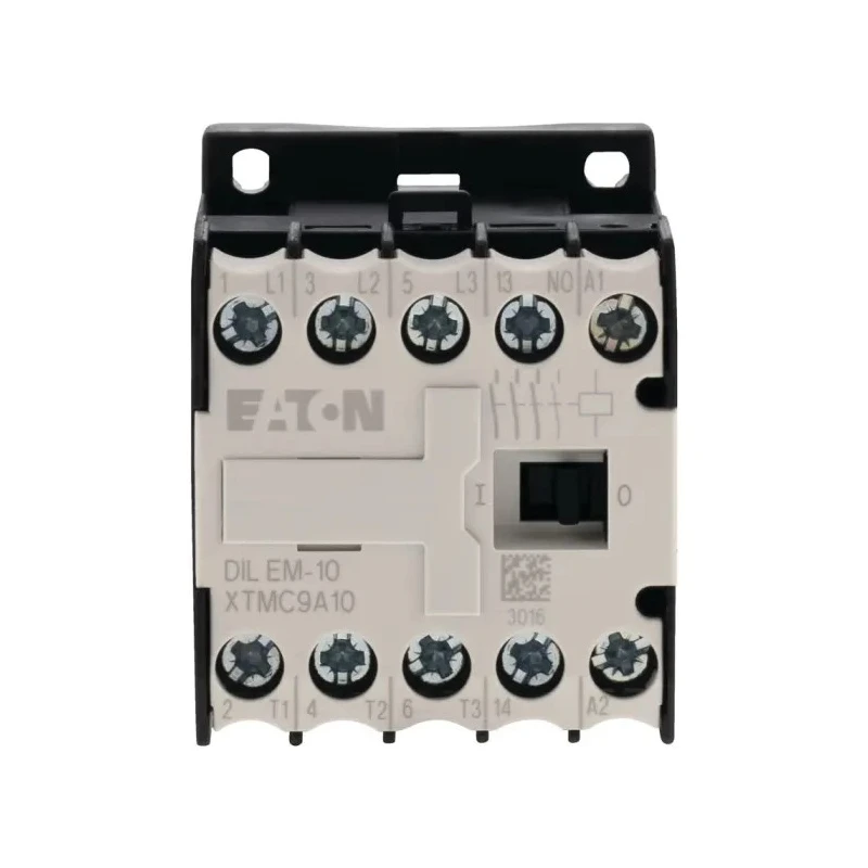 Eaton DILEM Contactor 3-Pole 9A 4kW 380V AC Coil 3 NO Contacts 051787 DILEM-10(380V50HZ,440V60HZ)