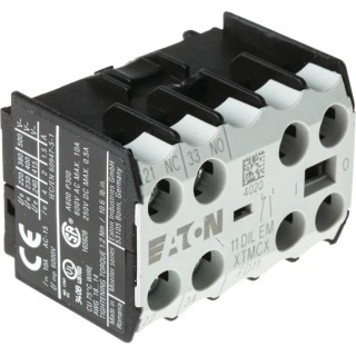 Eaton Auxiliary Contact 2 Contact 1 NO/1 NC Front Mount 10 A 220 V DC 500 V AC DILEM 010080 11DILEM