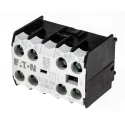 Eaton Auxiliary Contact, 4 Contact, 2 NC/2 NO, DILEM Series, Front Fixing, 4 A, 220 V DC, 500 V AC, 010112 22DILEM